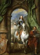 Anthony Van Dyck, Charles I with M. de St Antoine